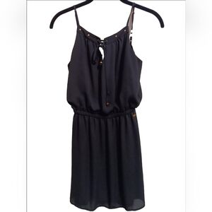 Guess Black and Gold LBD Mini DressThis